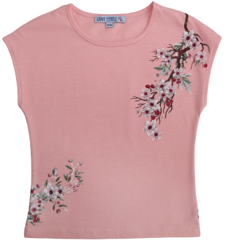 Enfant Terrible T-Shirt Kirschblüte aus GOTS Bio-Baumwolle